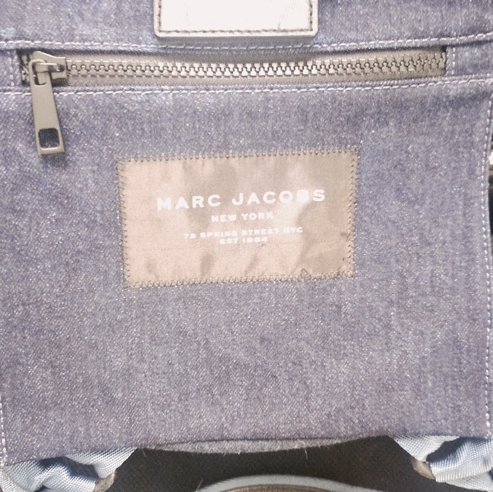 Marc Jacobs Denim Tote Bag - Picture 5 of 7